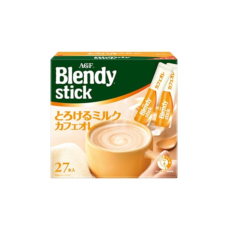 AGF Blendy Stick Melting Milk Cafe au Lait [咖啡棒] 27 件（x 1）