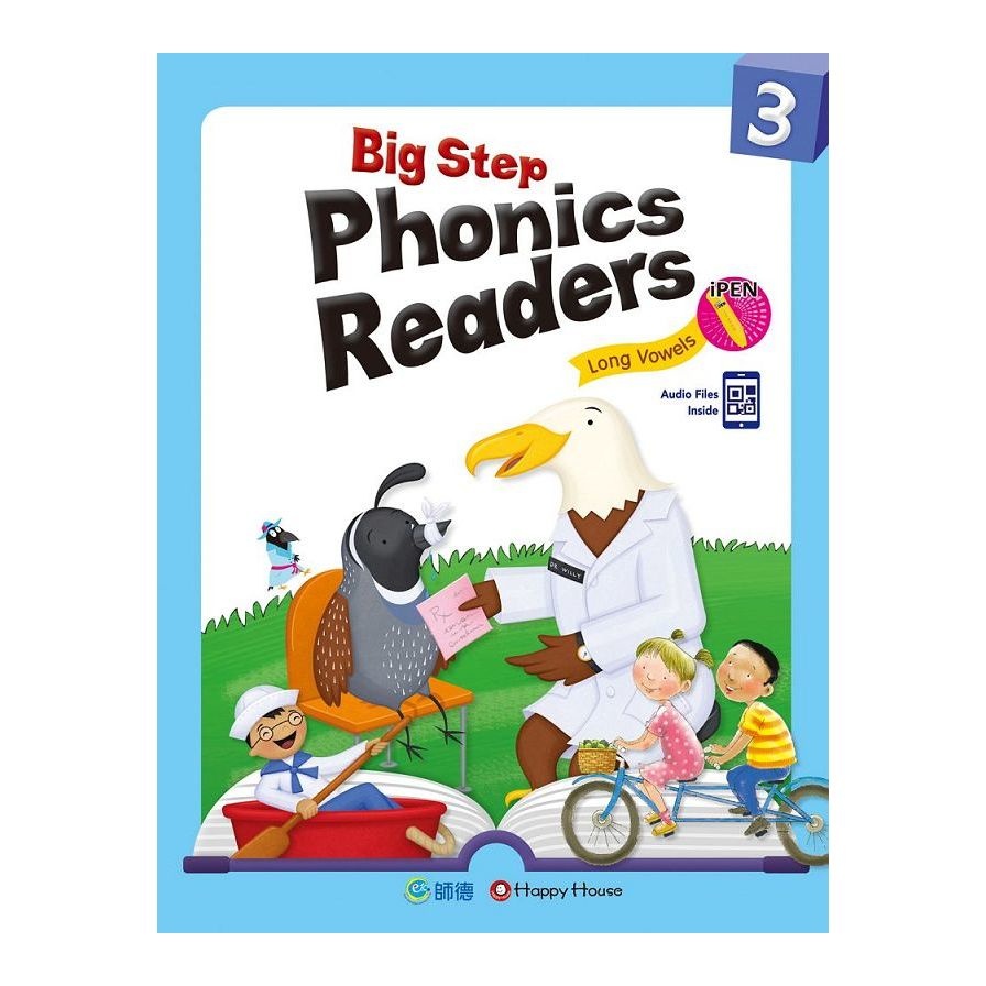 Big Step Phonics Readers(3)(附全書音檔QR CODE)(支援iPEN點讀筆)(Happy Content) 墊腳石購物網