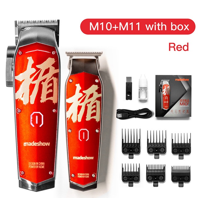 Madeshow M10 M11 專業理髮器適用於男士理髮器理髮機 7000 RPM 理髮器整理機