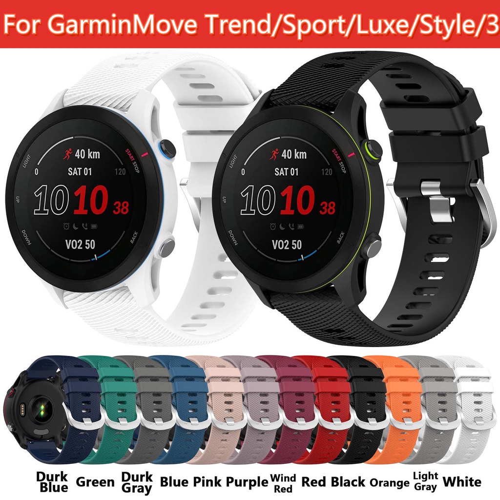GARMIN Garminmove Trend Sport Luxe Style vivomove 3 智能運動手錶純色