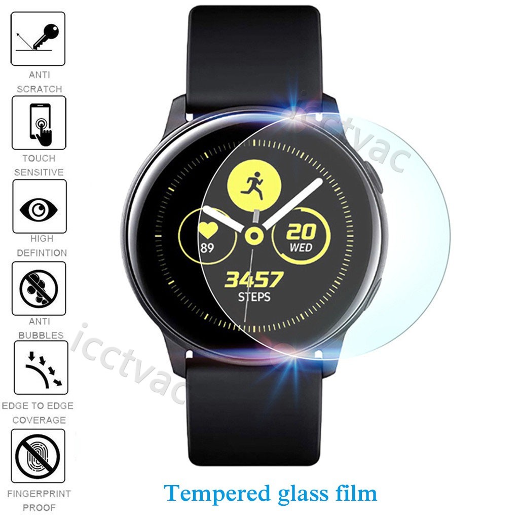 適用於三星Galaxy watch active手錶膜 鋼化玻璃膜 全屏膜 active水凝膜防爆膜