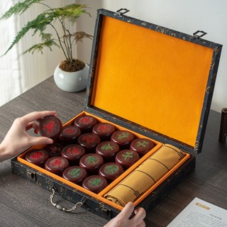 ✿免運費✿國際象棋 棋盤 高檔大號象棋 中國象棋 實木皮革棋盤 兒童成人送禮 長輩高檔 學生紅木