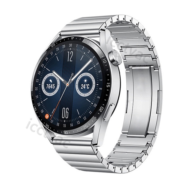 鈦合金錶帶超輕鈦錶帶22mm適用於華為HUAWEI GT2pro GT3 Watch 3 Pro