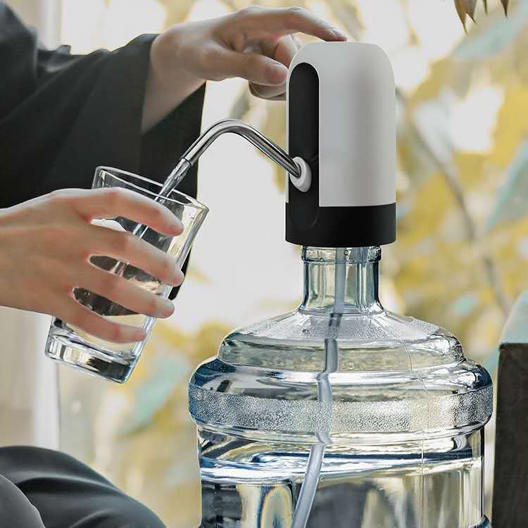 自動智能抽水器💥 桶裝水抽水器 飲水機 一鍵自動出水 觸控按鍵 USB充電 抽水器 抽水機【淘精選tp生活百貨】