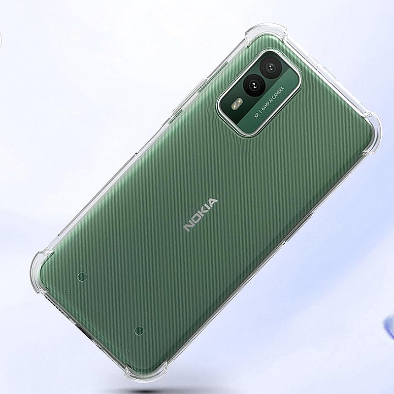 NOKIA 適用於諾基亞 XR21 軟質防震殼水晶透明凝膠 TPU 減震蓋