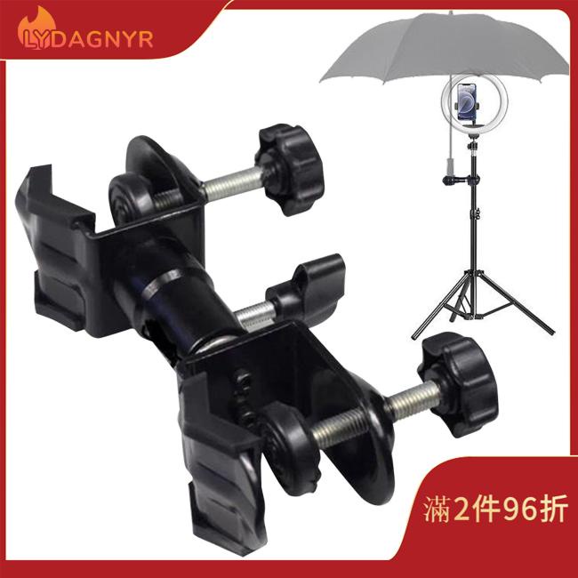 Dagnyr戶外攝影架傘架相機三腳架雨傘固定夾防水攝影配件