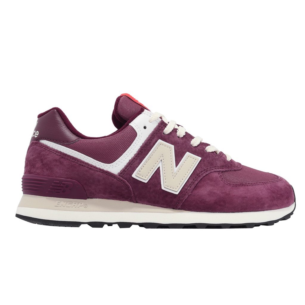 New Balance 574 酒紅 麂皮 中性鞋 男女鞋 復古 休閒鞋 NB [YUBO] U574HMG D楦頭