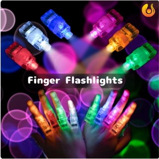 6 色 LED 手指燈/發光炫彩激光發光燈派對裝飾