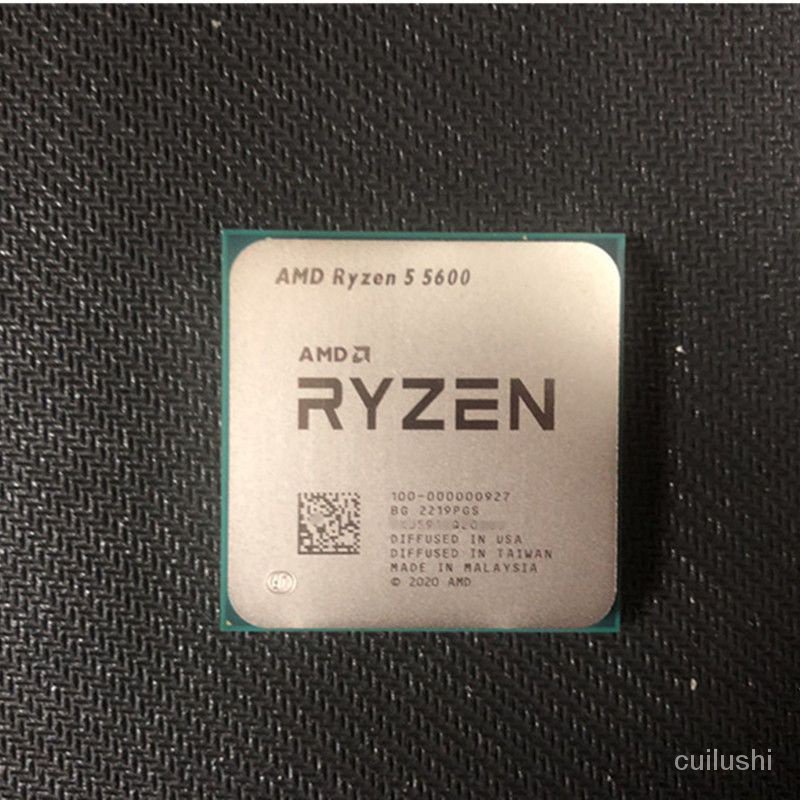 AMD 銳龍 5600 23年全新散片 B2版本 家用辦公 電竟CPU處理 MWGB