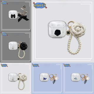 Jbl Tune Flex Buds Beam 225 220 耳機矽膠套禮品花透明耳塞防水防震軟保護耳機套耳機皮膚帶掛