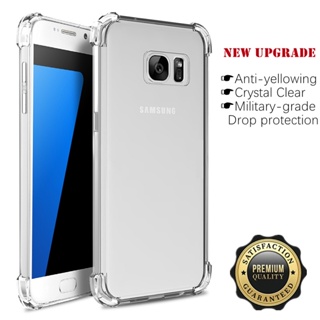 SAMSUNG 【水晶透明】適用於三星 Galaxy Note 5 5.7 英寸 SM-N920 N9208 N920T