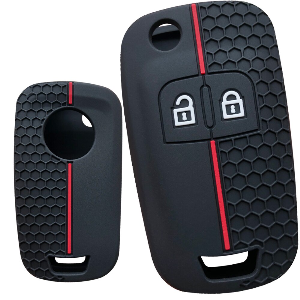 全新 2 按鈕鑰匙套遙控外殼適用於歐寶 Astra J Corsa D Mokka Insignia Meriva B