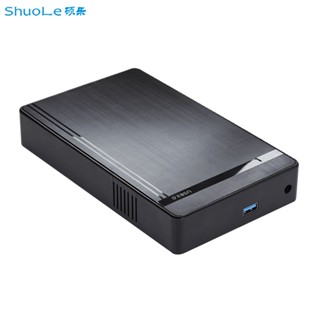 【現貨】3 5 吋硬碟外接盒 3 5寸SATA硬碟盒USB3 0高速傳輸免工具安裝硬碟盒外接移動硬碟盒