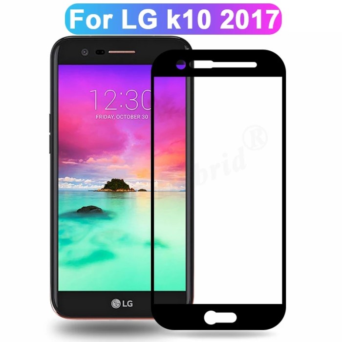 鋼化玻璃顏色 LG K10 2017 全蓋