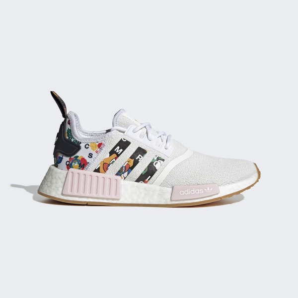 Adidas NMD_R1 W GW0563 女 休閒鞋 運動 經典 Originals 普普風 聯名款 避震 白彩