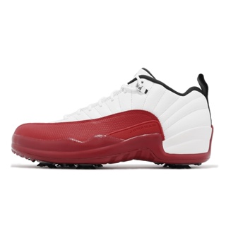 Nike Air Jordan XII Low 12 Cherry 高爾夫球鞋 白紅 男鞋 ACS DH4120-161