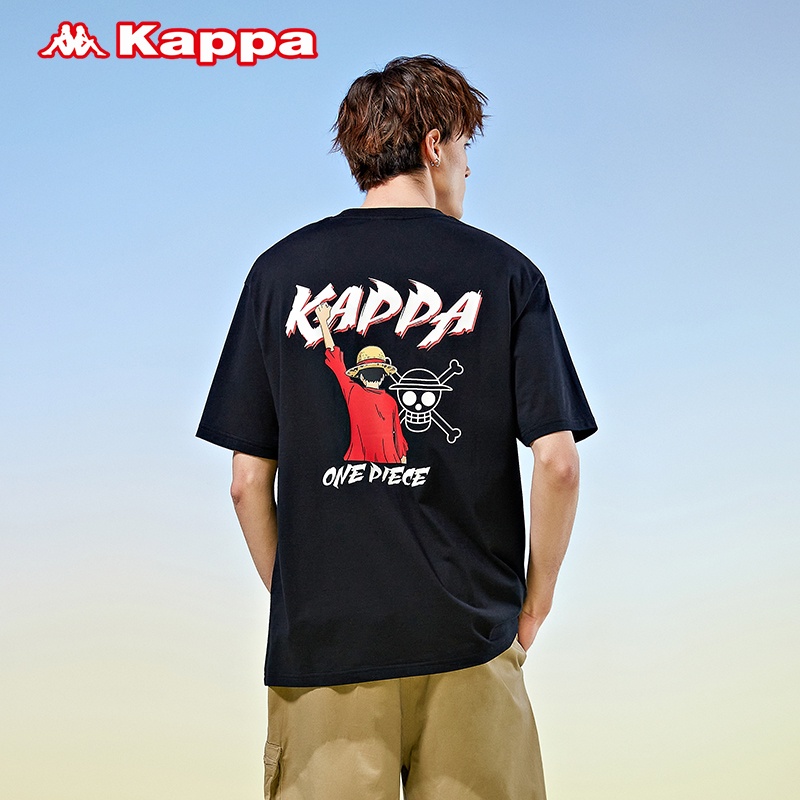 Kappa卡帕outlets航海王海賊王聯名T恤男女運動短袖涼感短袖 0927