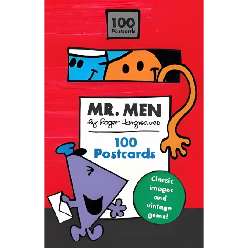 Mr Men 100 Postcards(精裝)/Roger Hargreaves【禮筑外文書店】