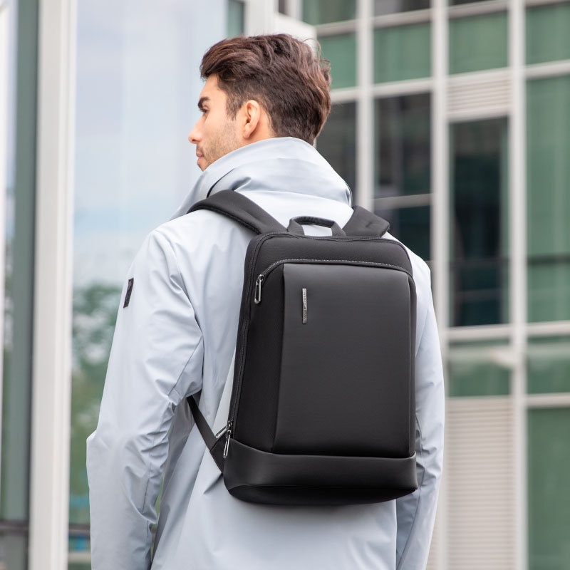 商務辦公電腦包 背包 男士電腦包15.6寸 時尚輕薄學生書包後背包