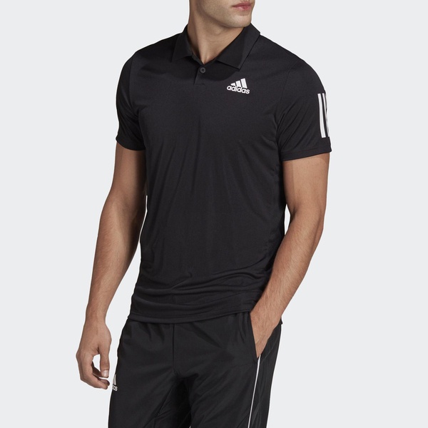 Adidas Club Smu3s Polo HB6224 男 Polo衫 短袖上衣 吸濕 排汗 運動 網球 黑