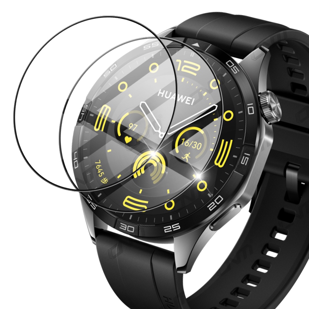適用於華為手錶 GT 4 防刮玻璃膜的華為手錶 GT4 41 毫米/46 毫米屏幕保護玻璃