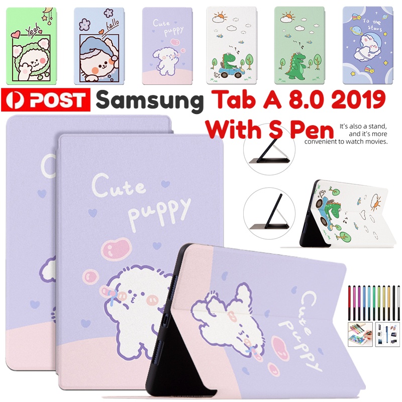 SAMSUNG 三星 Galaxy Tab A 8.0 2019 智能外殼帶 S Pen SM-P205 SM-P200