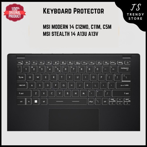 鍵盤保護套 MSI Modern 14 C11M C12MO C5M Stealth 14 A13U