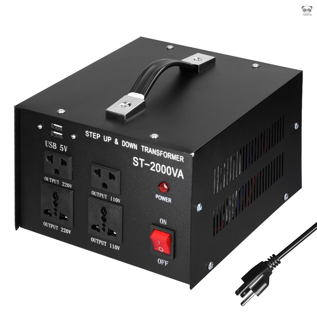 220V轉110V / 110V轉220V 升降變壓器 家用電壓轉換器 變壓電源 ST-2000VA 美規