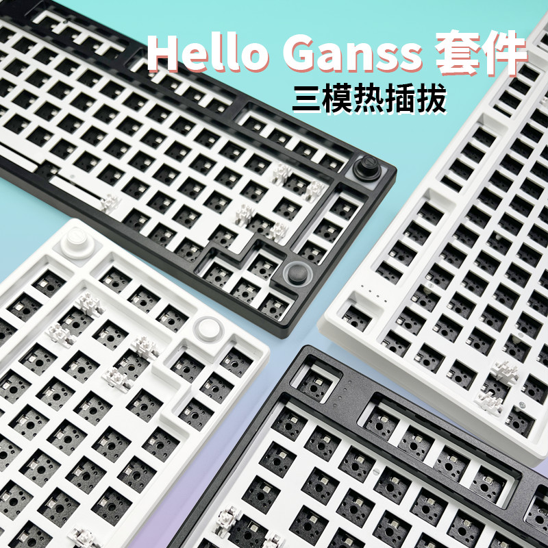 【現貨】HELLO GANSS 98TPro 75T 單套件 r幹鋰自定義DIY鍵盤底座 鍵盤套件 ASYH