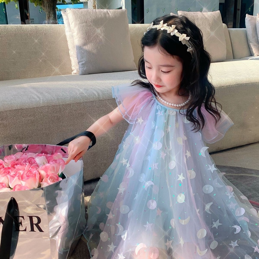 1-8歲兒童小裙子 夏裝蘿莉塔公主裙