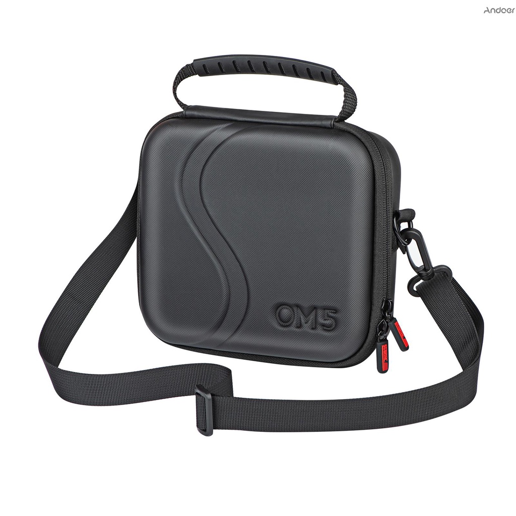 Dji OM 5 Gimbal Came-10.04 帶頂部提手肩帶更換的便攜式儲物袋旅行硬殼手提箱