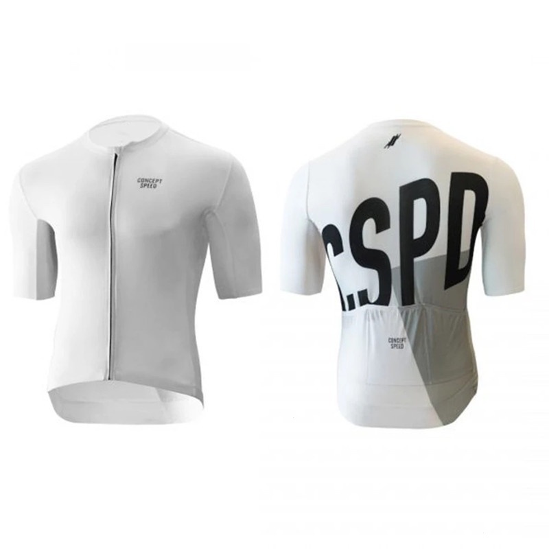 Cspd Powerband 騎行服男士短袖襯衫 Pro Team Mtb 自行車服裝製服自行車服裝