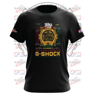 卡西歐 G-shock Glx Rasta / Baju G-shock T 恤 / Baju Microfiber J