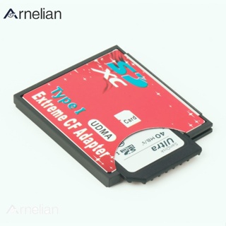 Arnelian 用於 Micro SD / SDXC TF CF 卡 I 型存儲卡讀卡器適配器的單槽,用於最新記錄器