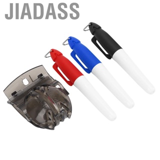 Jiadass 高爾夫球對準工具 襯墊 標記夾 記號筆 推桿配件