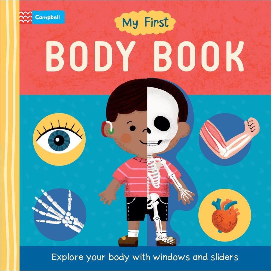 My First Body Book: Explore Your Body with Windows and Sliders/Campbell Books eslite誠品