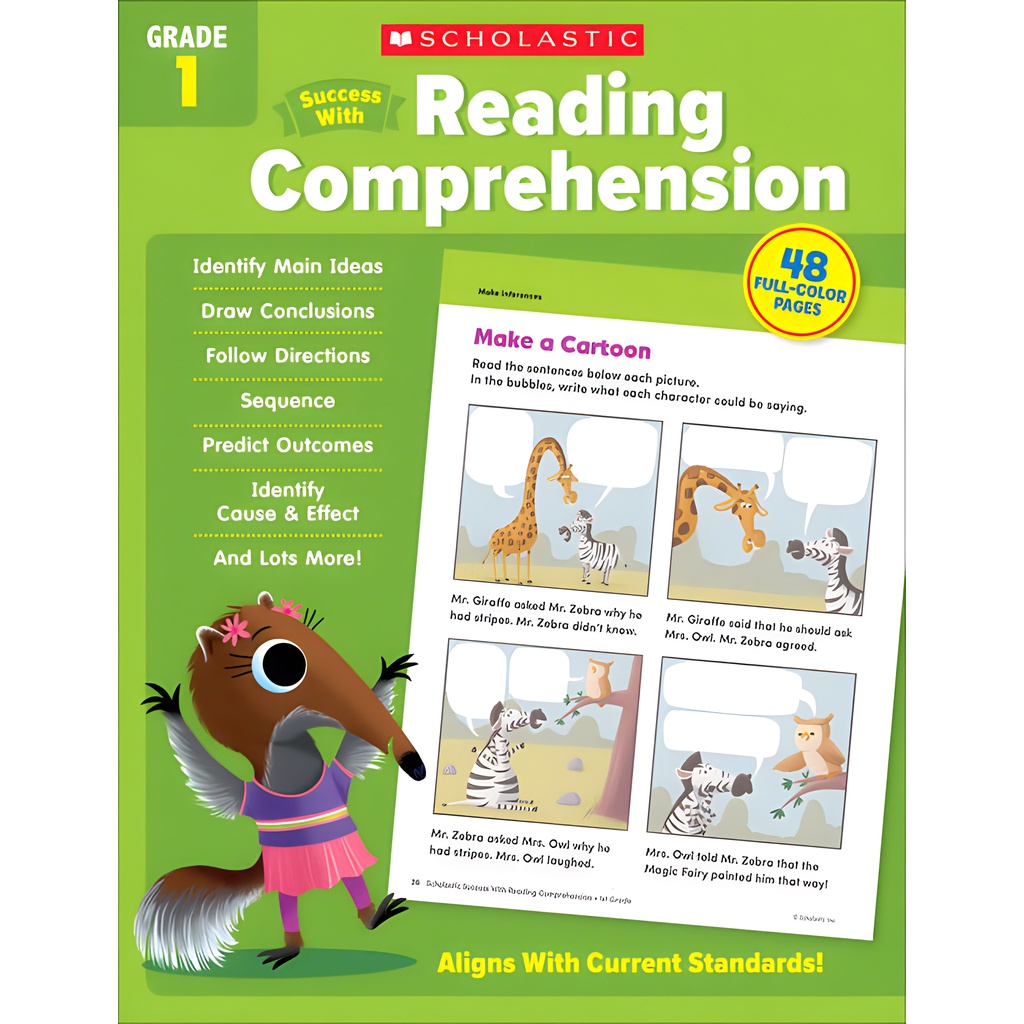 Scholastic Success with Reading Comprehension Grade 1/Scholastic Teaching Resources【禮筑外文書店】