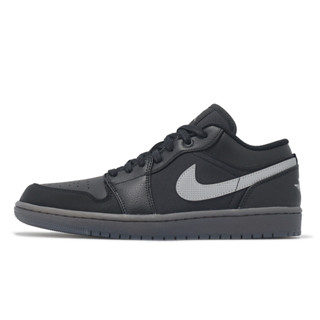 Nike 休閒鞋 Air Jordan 1 Low SE 男鞋 黑 銀 低筒 AJ1 [ACS] HV5968-001