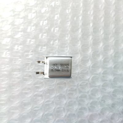 全新502025 3.7V 200mAh內置充電電芯打火機聚合物鋰電池通用