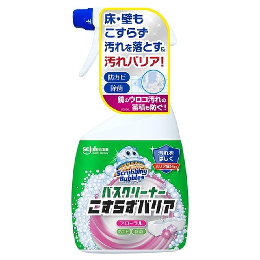 日本SC Johnson 浴室水垢泡沫噴霧 花香 500ml