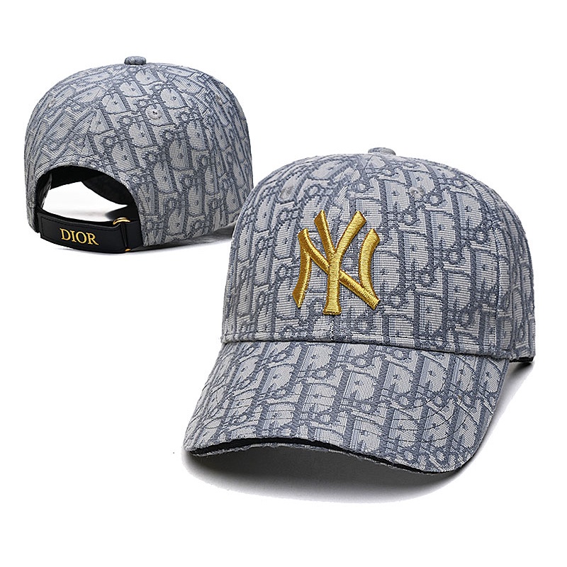Mlb NY LA 可調節嘻哈帽帽子 Snapback 經典棒球帽透氣時尚中性刺繡可調節回彈太陽帽