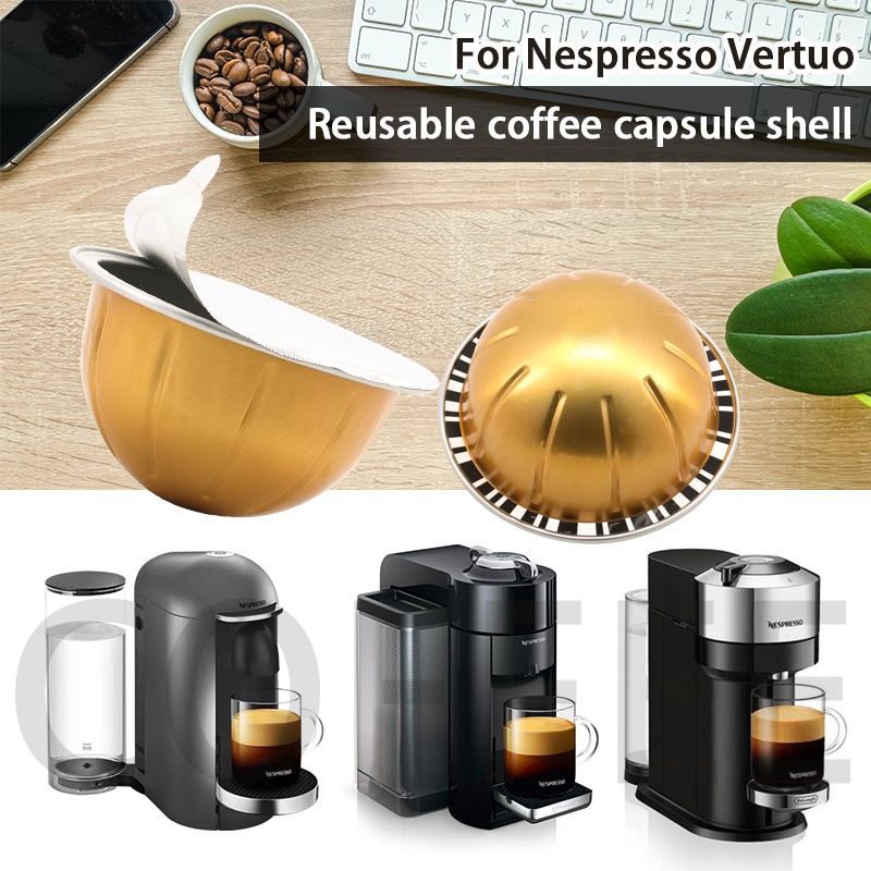 兼容 Nespresso Vertuo 咖啡膠囊機 DIY,可回收咖啡 Vertuo 膠囊殼