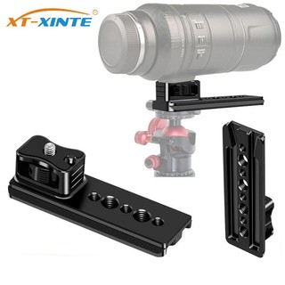 XT-XINTE 鋁合金三腳架安裝環底座鏡頭環腳支撐架相容佳能 RF 600mm/800mm F11 長焦鏡頭架