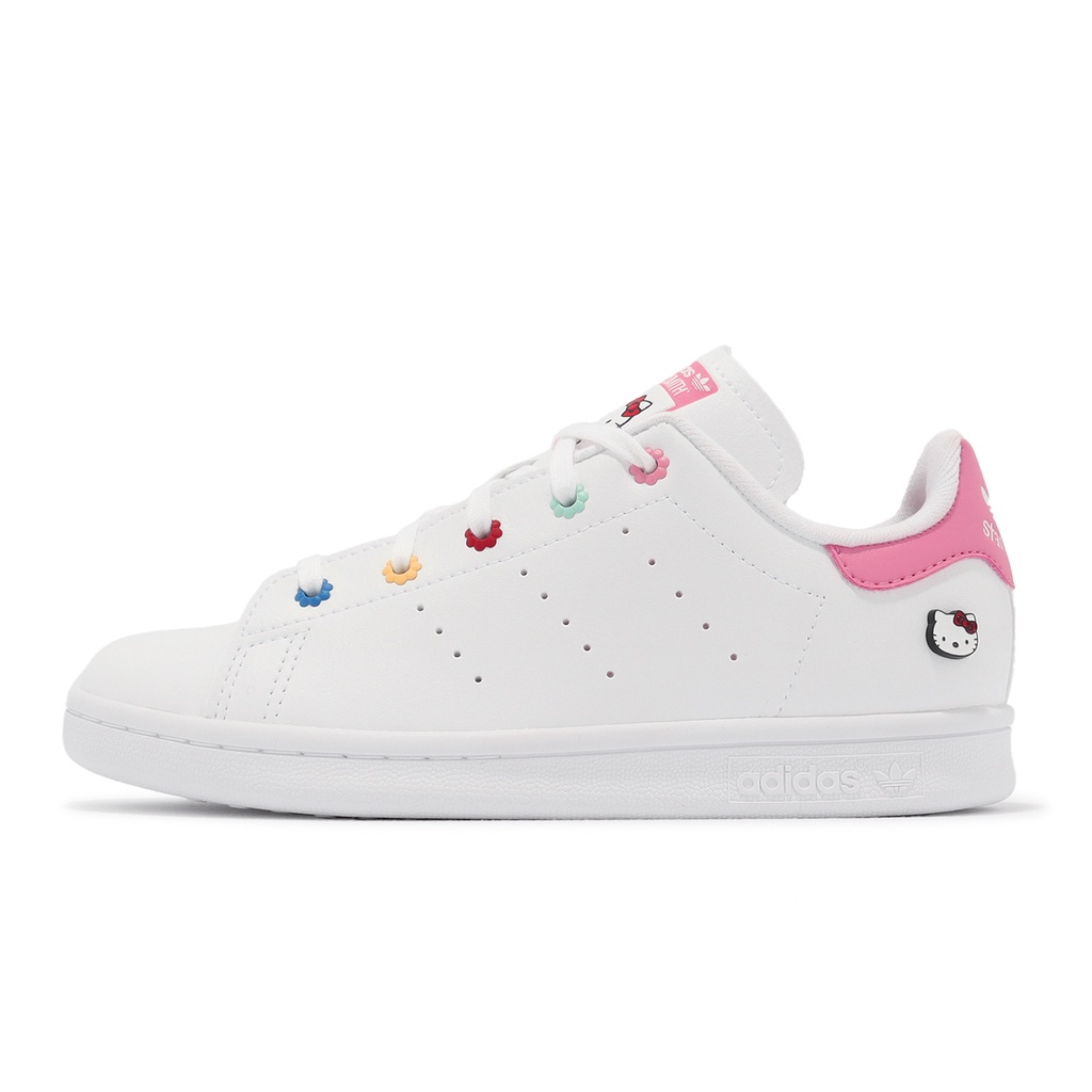 adidas X Hello Kitty Stan Smith C 童鞋 中童鞋 愛迪達 聯名 ACS ID7231