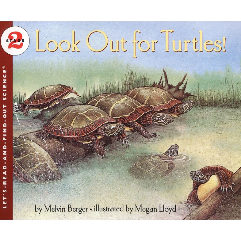 Look Out for Turtles (Stage 2)/Melvin Berger《Collins》 Let's-read-and-find-out Science 【三民網路書店】
