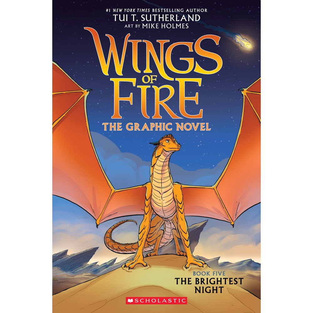 《Graphix》Wings of Fire 5－The Brightest Night (Graphic Novel)(平裝本)/Tui T. Sutherland【三民網路書店】