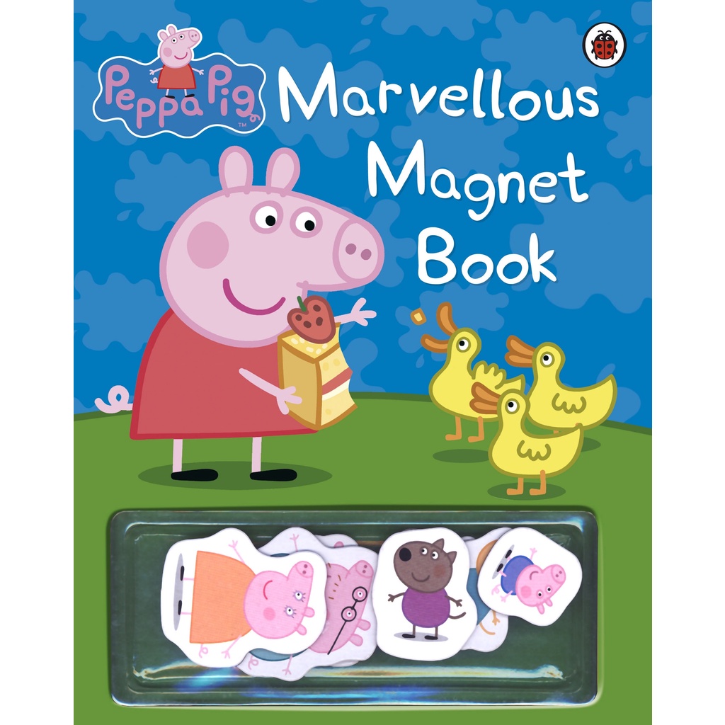 Peppa Pig: Marvellous Magnet Book (磁鐵遊戲書)(精裝)/Peppa Pig【禮筑外文書店】