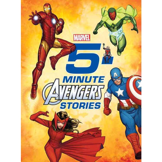 Marvel 5-Minute Avengers Stories(精裝)/Marvel Press Book Group【三民網路書店】