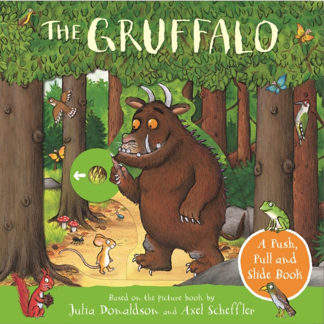 The Gruffalo: A Push, Pull and Slide Book (硬頁書)/Julia Donaldson【三民網路書店】