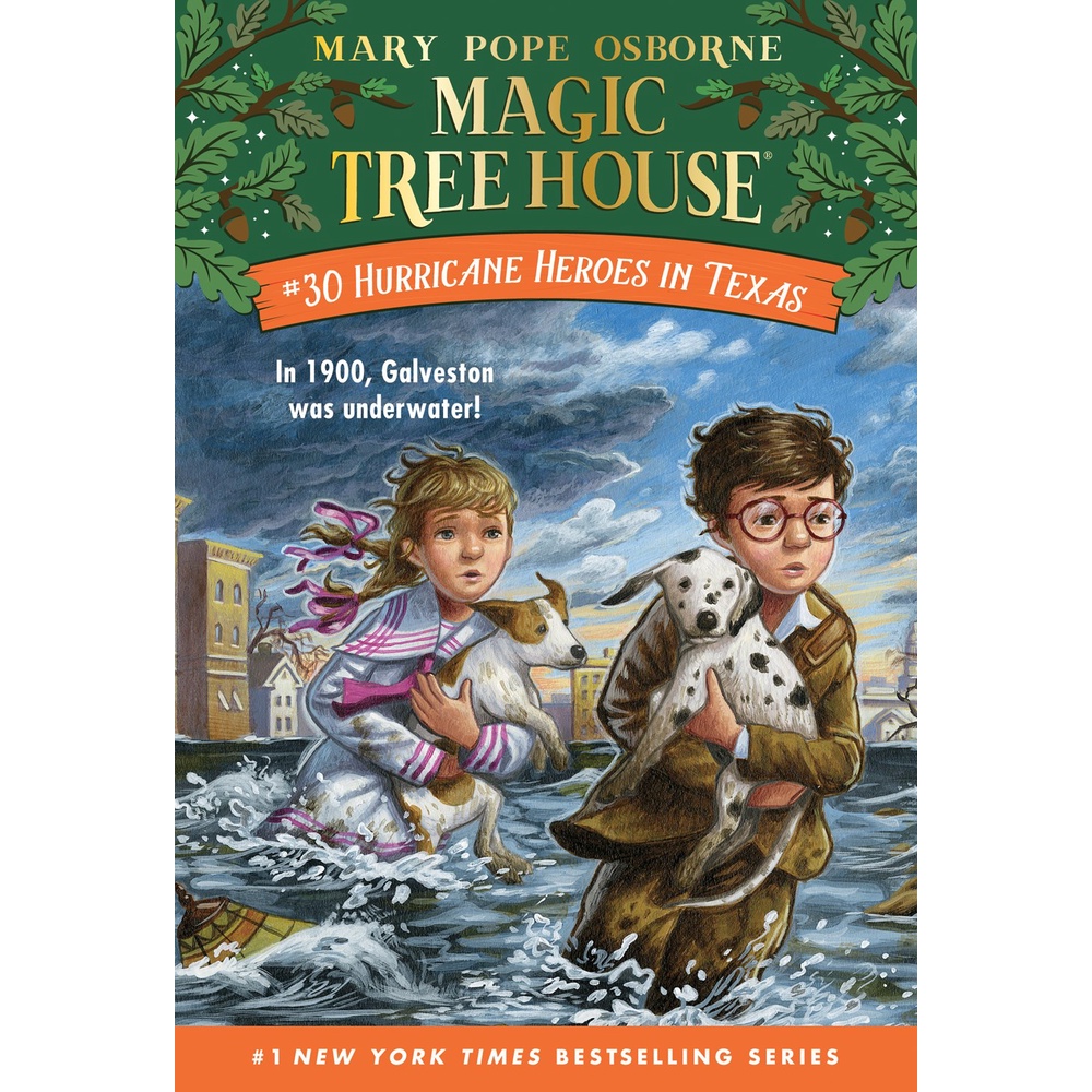 Magic Tree House #30: Hurricane Heroes in Texas (平裝本)/Mary Pope Osborne【三民網路書店】